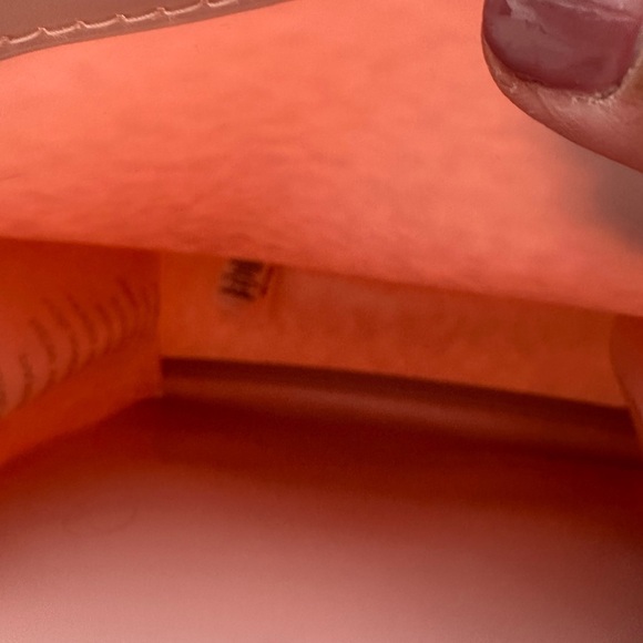 Ted Baker Powder Pink Shopper Bag Tote with Bow detail PVC exterior spellout - Picture 7 of 7